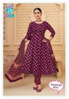Anarkali Hits Vol 1 By Mcm Cotton Best Anarkali Kurti Set Wholesale Shop In Surat
